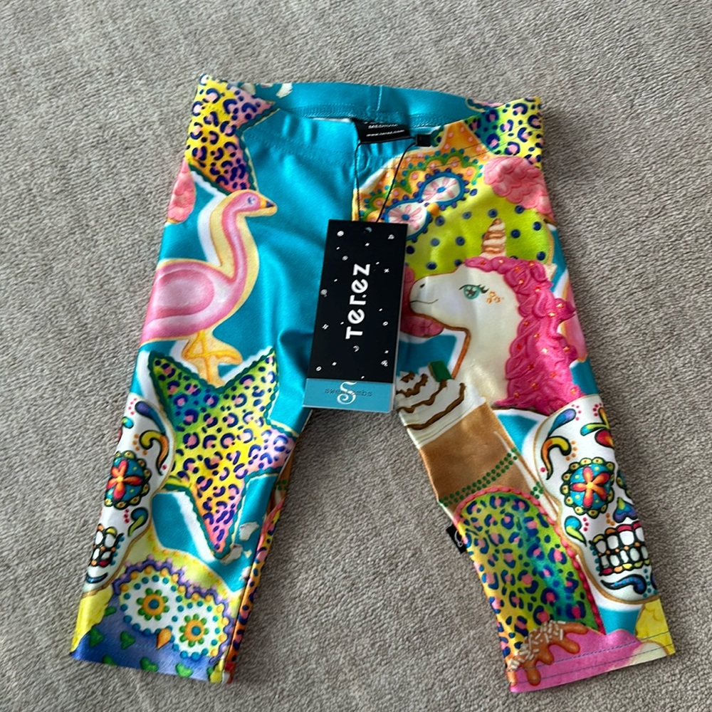 New with tags Terez bike shorts